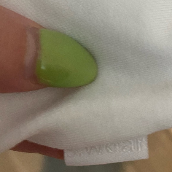 S.Wear white tank top with built in bra - Picture 3 of 4